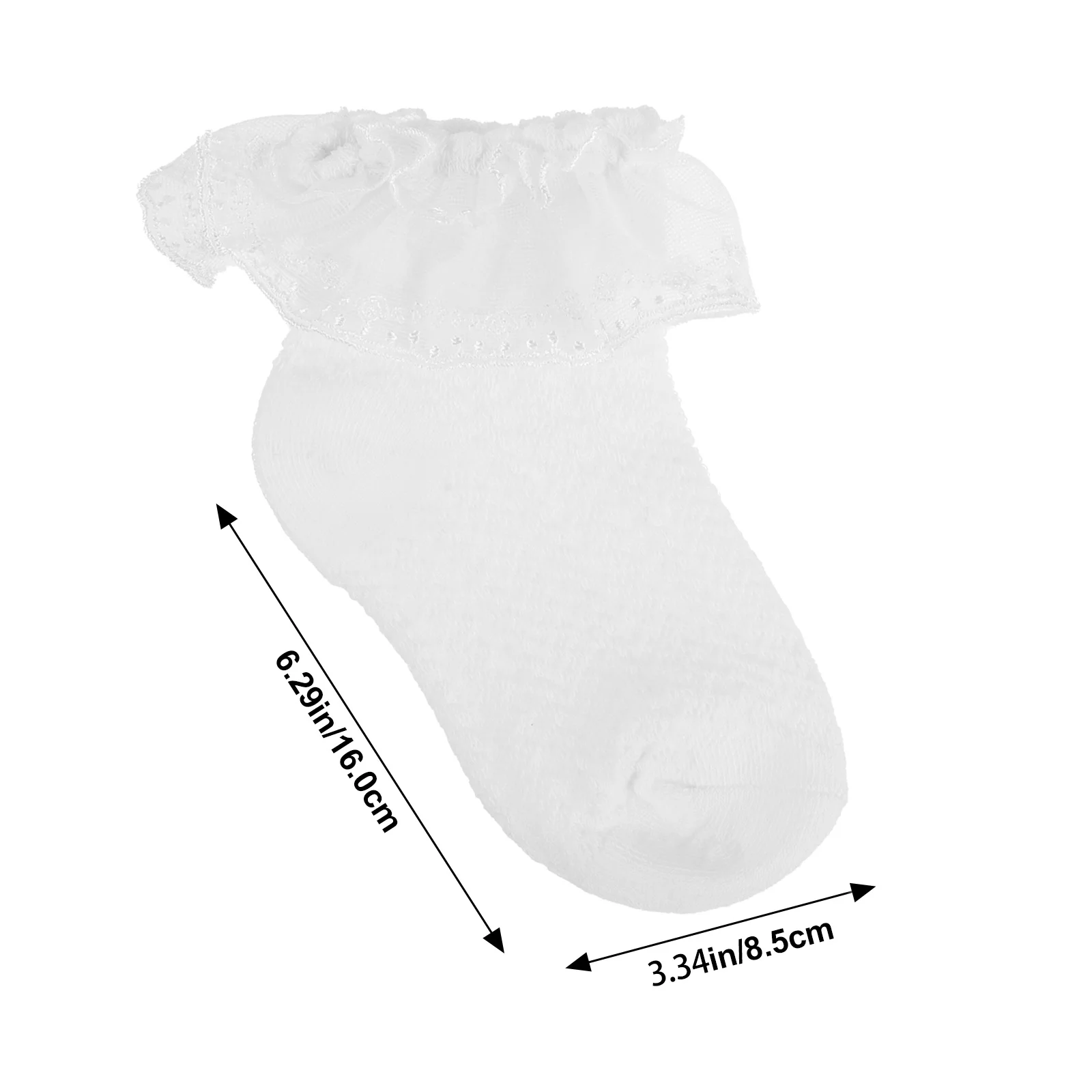 Chaussettes courtes en maille et dentelle pour bébés filles, mignonnes, confortables et respirantes, pour voyage, cadeau de spectacle