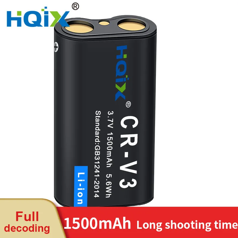 

HQIX for OLYMPUS C-3000 3040 40Z 2100 3030 4000 5050 700 720 740 730 750 4040 3020 D390 D510 D520 Camera CR-V3 Charger Battery