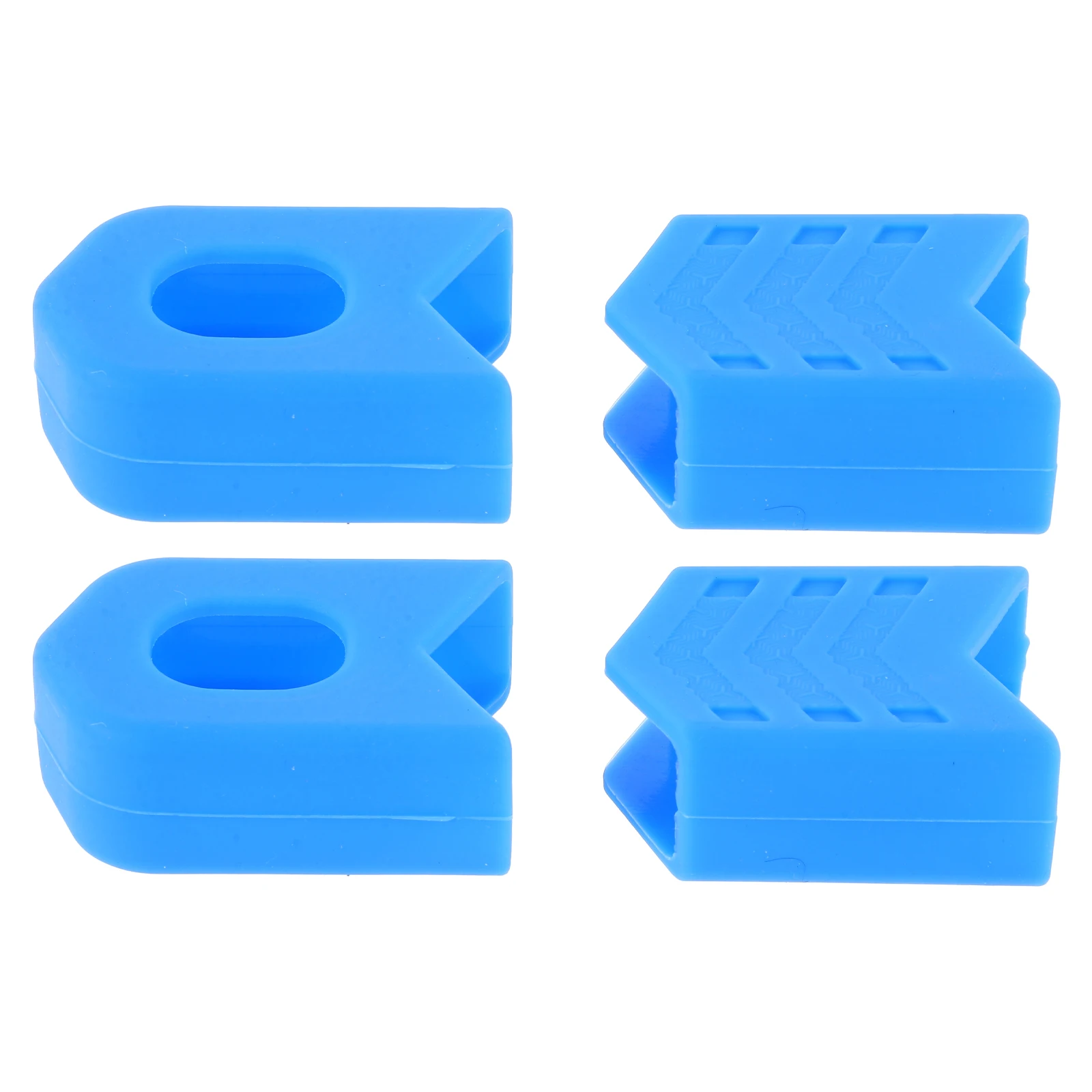 

4pcs Crank Cover Protectors Durable Silicone Universal Fit Mountain Bike Cranksets Scratch Protection Easy Installation Weather