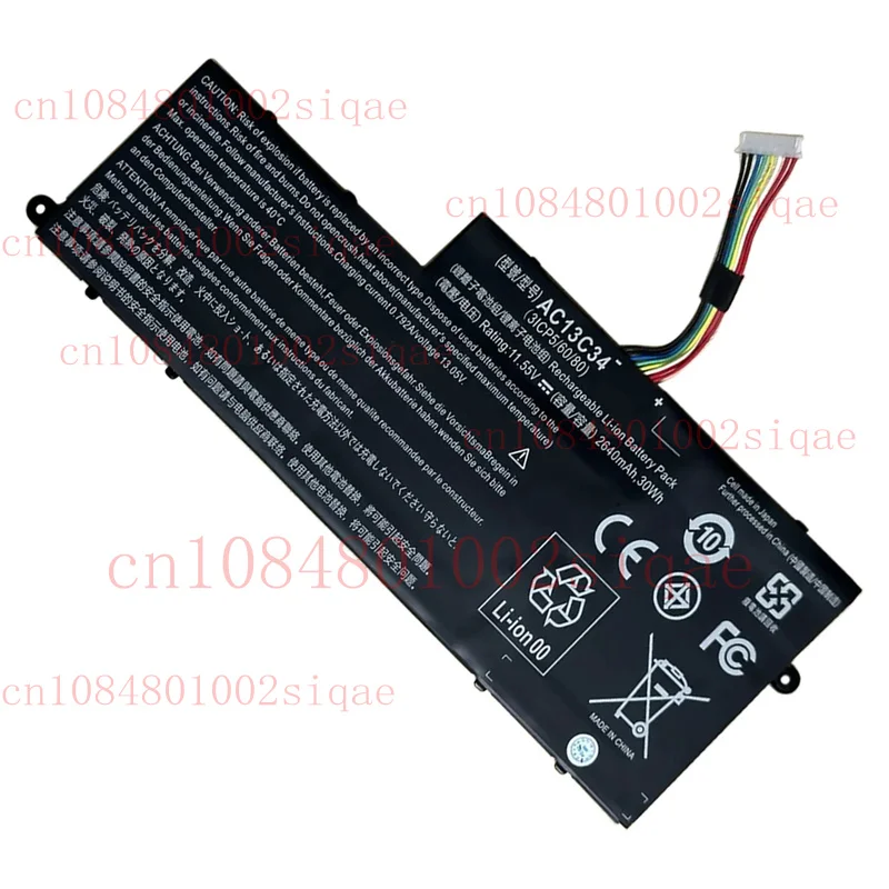 

New AC13C34 Battery for Acer Aspire V5-122P V5-132 V5-132P E3-111 E3-112