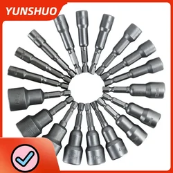 1Pc 5-13mm Bit Screwdrivers Inside Lockets Head Sockets Head No Magnetic Wind Wind Electric Screwdrivers Head Cylinder He