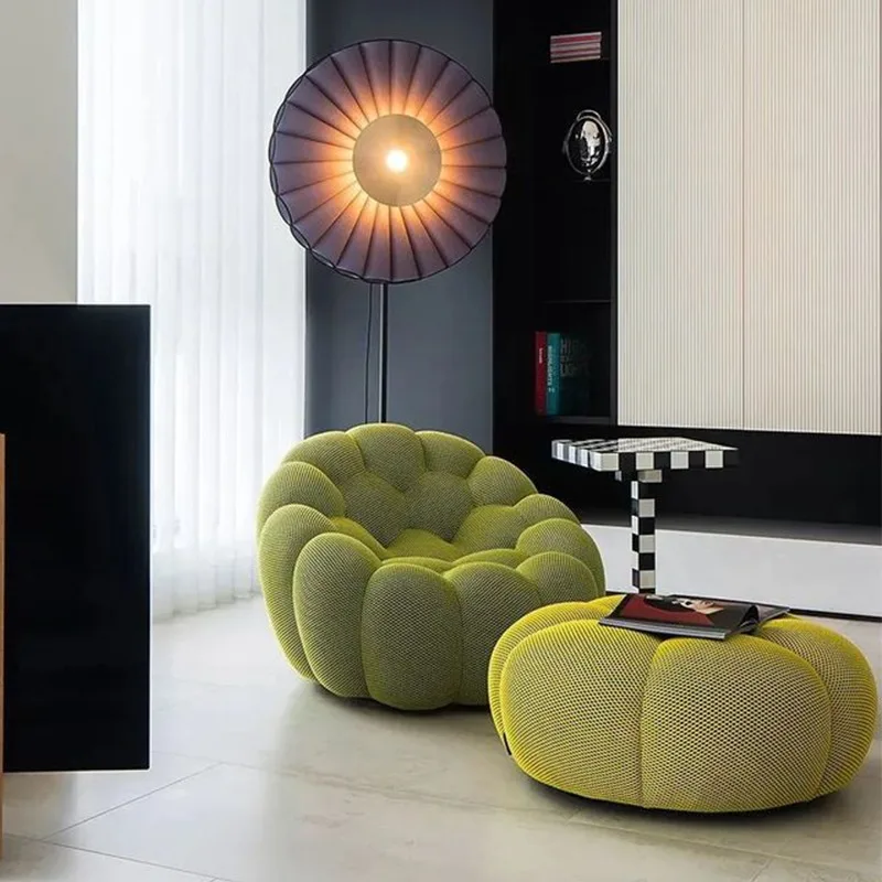 الشمال الحديثة ضغط أريكة كرة القدم فقاعة على شكل خاص 3 مقاعد أريكة واحدة أثاث غرفة المعيشة أرائك غرفة المعيشة