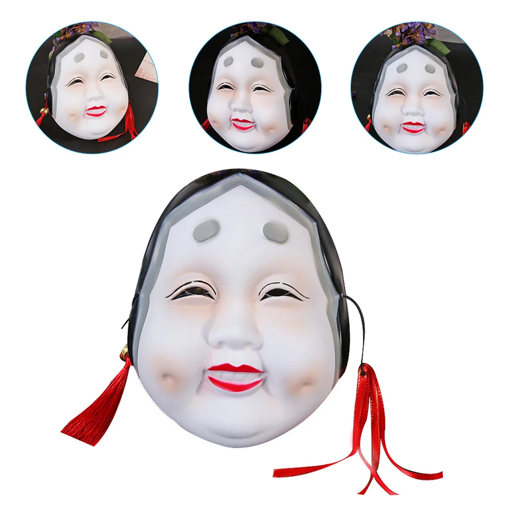 Mask Cat Ghost Demon Halloween White Mascara Clown Cosplay Masks Masquerade for Party Japanese Women Makeup Man Cool