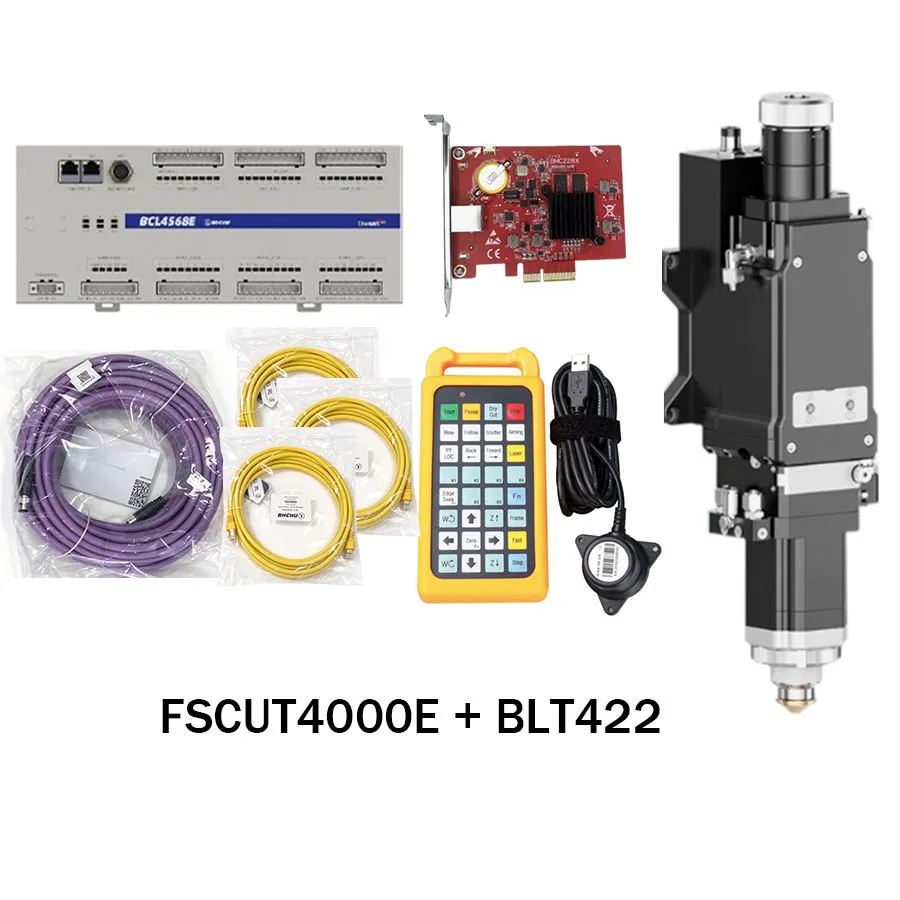 Bochu Laser Cutting Machine Control System FSCUT200C FSCUT200E SCUT4000E FSCUT6000 Laser Cutting Head BLT310 BLT442 BLT310T