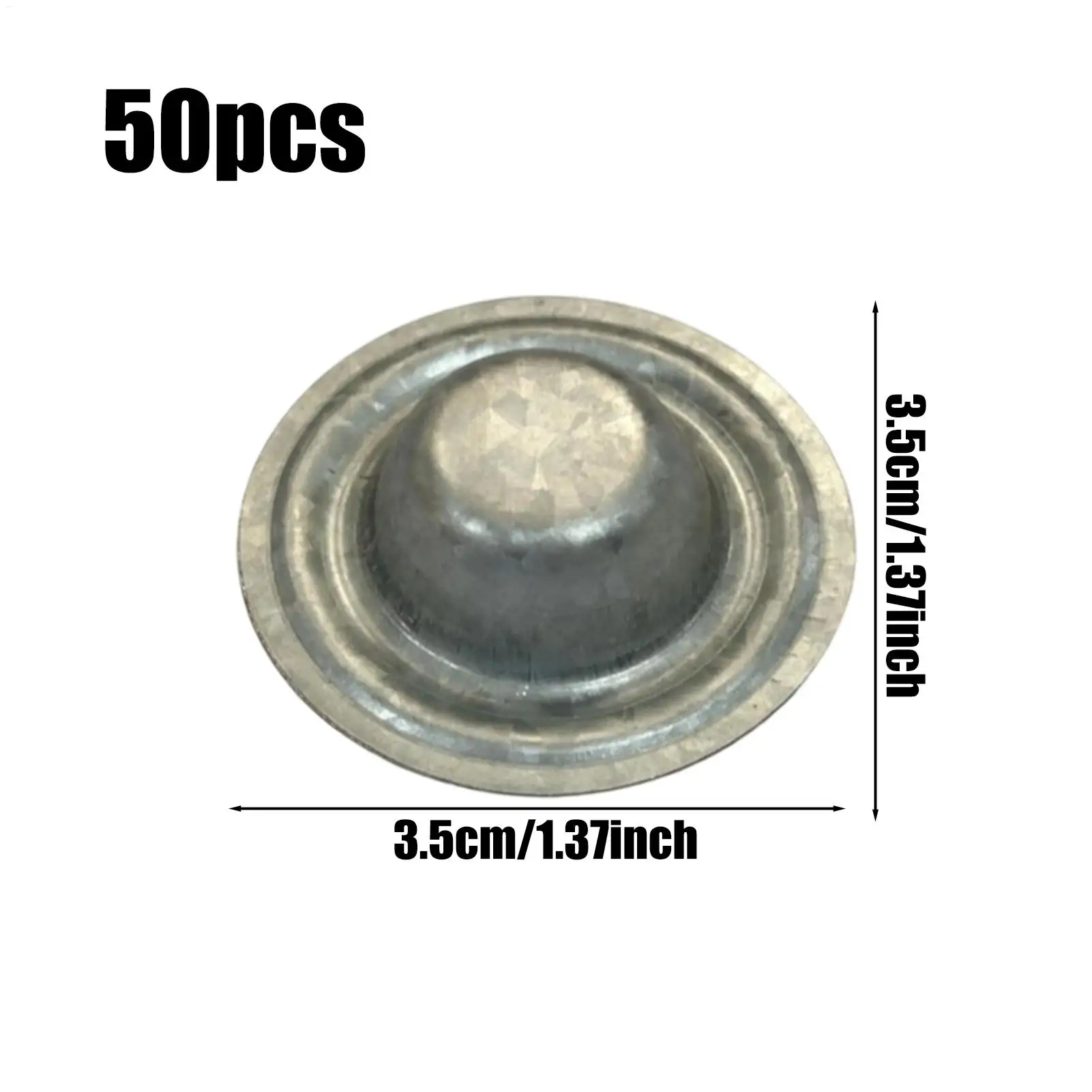 Picture 7: 50pcs Screw Caps Metal Bolts Screw Cover Caps for Furniture Roof Wood Upholstery Cabinets Outdoor Painting Shutters Hreshold