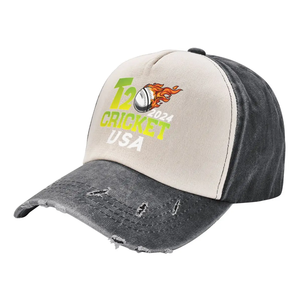 T20 Cricket 2024 USA T-shirt Baseball Cap Sports Cap Rugby Wild Ball Hat Women's Beach Visor Men's