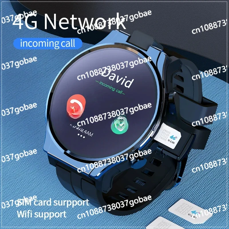 Pro 4G Men Smartwatch Android 10 WiFi GPS Phone 2021 Dual Cam Outdoorsmart Watch