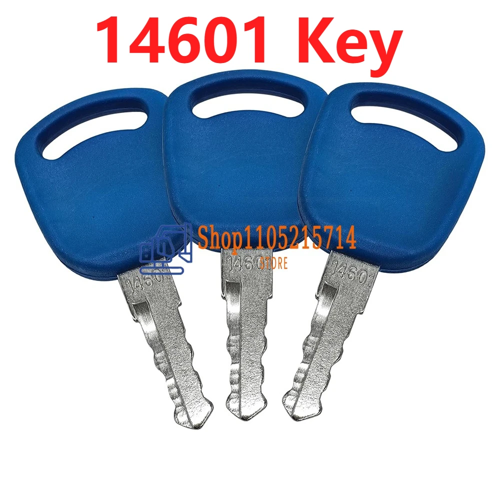 

1/5/10/30/50pcs 14601 Key For New Holland Excavator Grader Dozer Heavy Equipment Ignition Tractor