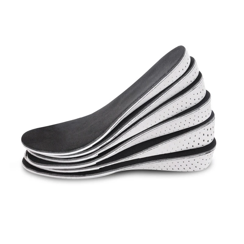 1 Par de Plantillas Elevadoras de Espuma Viscoelástica Transpirable para Aumentar la Altura, Alzas para Zapatos, Plantillas Elevadoras para Unisex