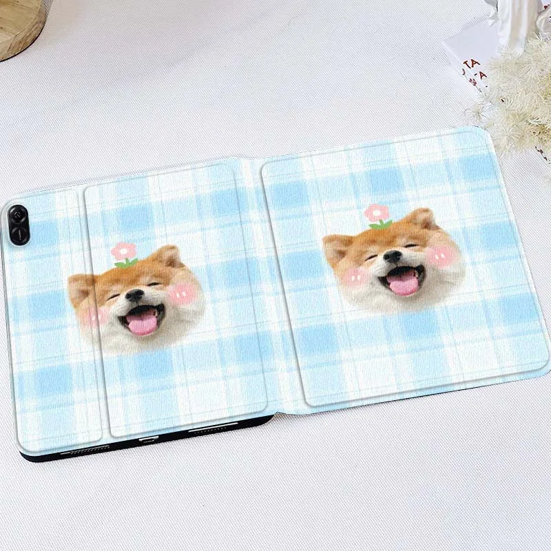

Anime Bear Dog Cute For Huawei MatePad M5 T5 SE 11 Pro Honor Tab 5 V7 V8 X9 GT 10.1 10.8 Inch Tablet Case