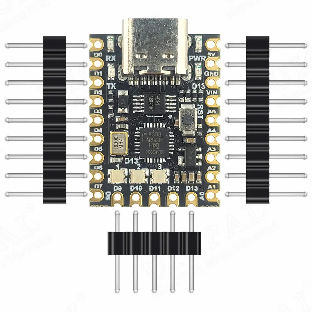 ATmega328P MINI Microcontroller Core Development Board Module for Arduino Nano328P CH340E Type-C 32KB Flash