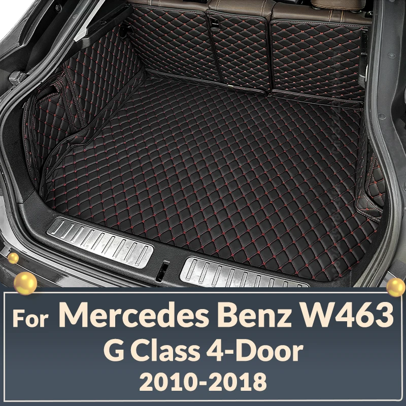 Full Coverage Trunk Mat For Mercedes Benz G Class W463 2010-2018 17 16 15 14 13 12 Car Cover Pad Interior Protector Accessories