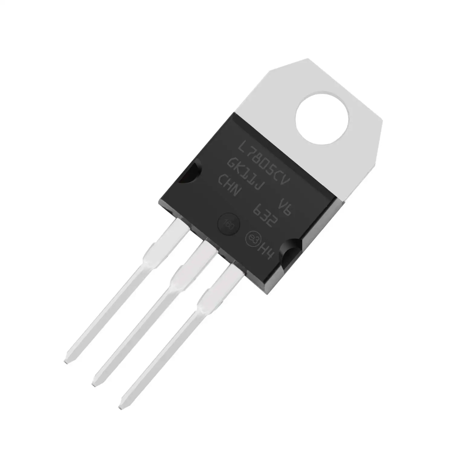 5 uds IC L7805CV regulador de voltaje salida 5 V 1,5 A circuitos integrados L7805 reguladores positivos TO-220 Transistor regulador