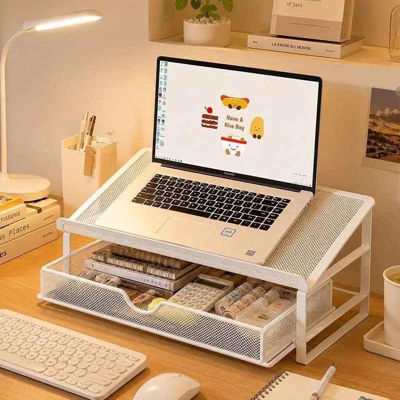 Notebook support rack Dormitory computer bracket Heightening rack Household heat dissipation base BBQ grill Desktop suspended