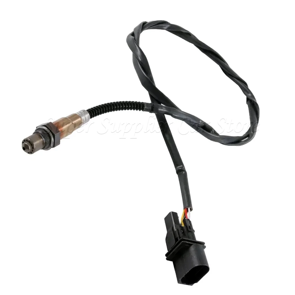 Для Audi VW Jetta Audii 1.8L-L4 новый широкополосный датчик кислорода O2, 6-контактный AFR вверх по течению 0258007057   17014 LSU4.2 021906262 Б 06Б 906265 Д