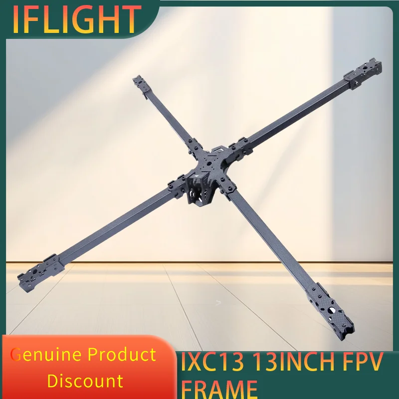 

IFlight iXC13 850 мм 13-дюймовая гоночная рама X-CLASS Ture X FPV со светодиодной подсветкой 10 Вт/понижающий модуль 36 В, 48 В до 12 В, 10 А для радиоуправляемого дрона