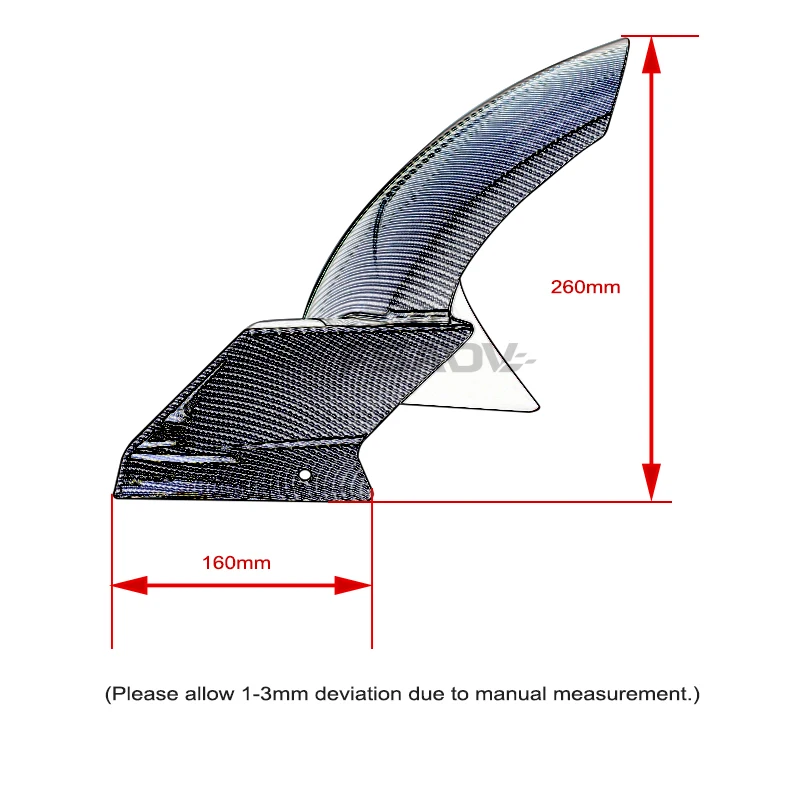 Carbon Motorcycle Rear Mudguard Splash Dust Cover For Suzuki V-Strom 650 DL 650 V-Strom650 VStrom 650 2004-2024 2021 2022 2023 - Image 6