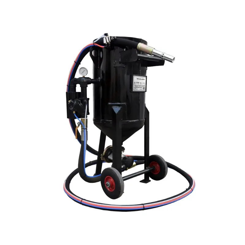 Mobile sandblasting machine, YS new wet sandblasting machine, abrasive sandblasting machine