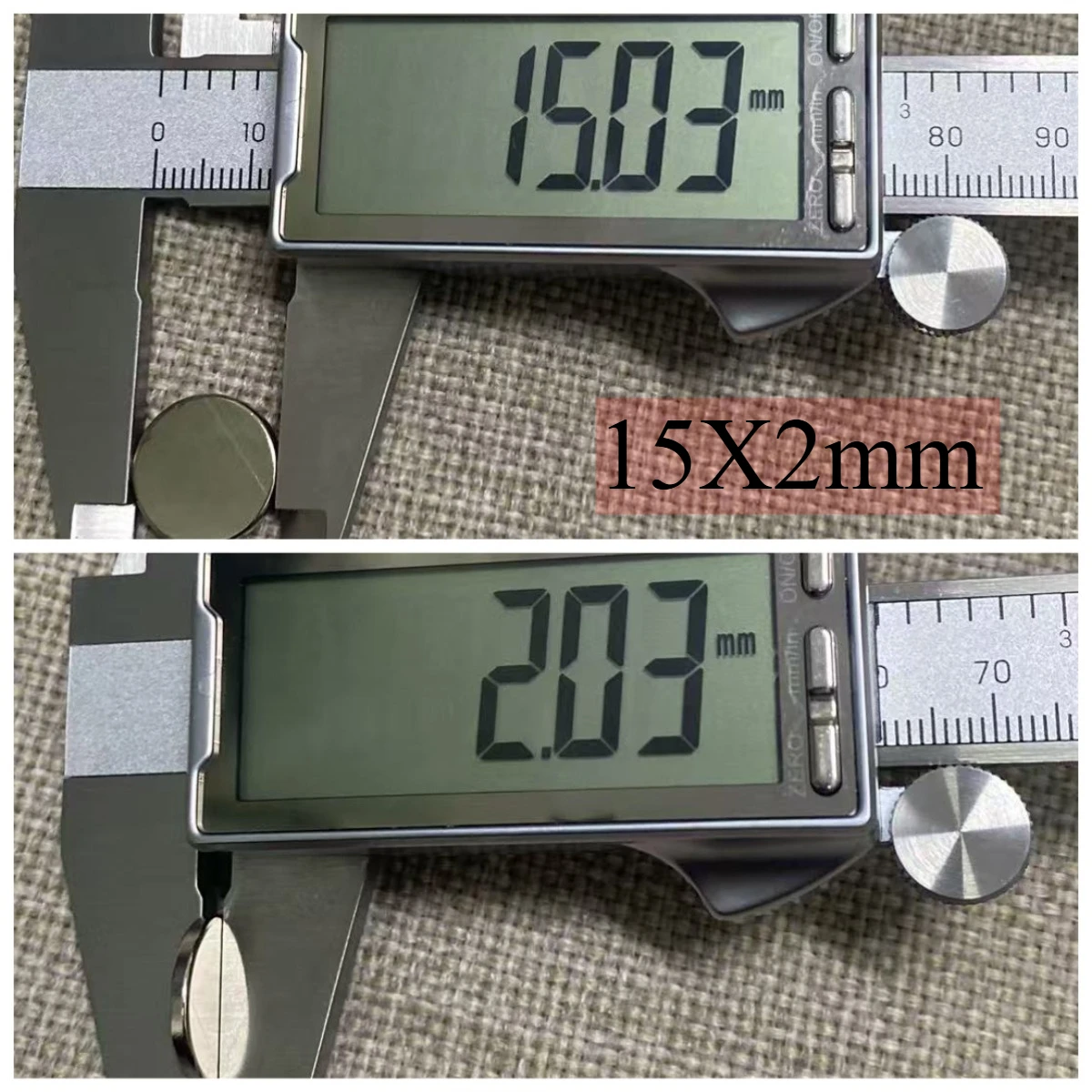 N52 15x3mm 15X2  Standard Magnets motor Craft  magnets Bar magnetic Standard Original Customised for Home Office Whiteboard Diy