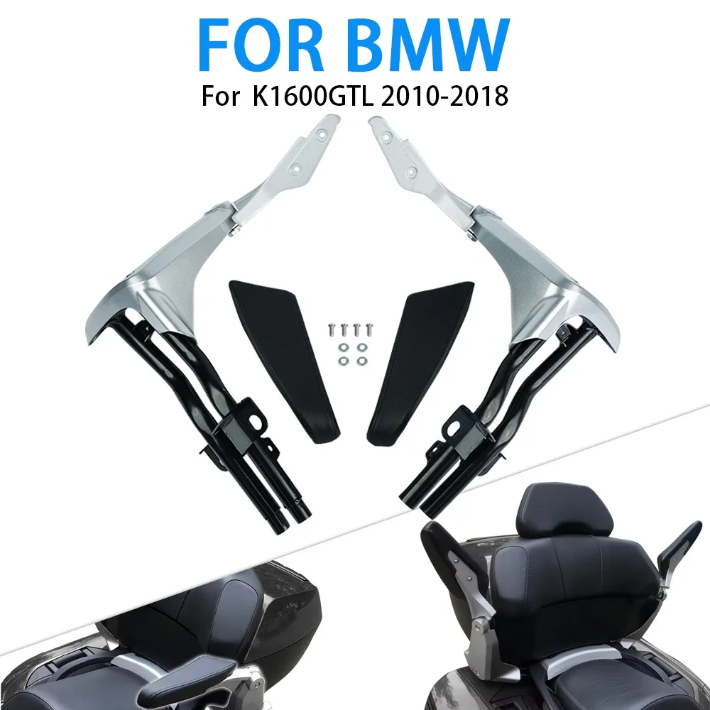

Motorcycle Accessories Adjustable Passenger Armrests Comfort Padded Arm Rest Black For BMW K1600GTL K1600 K 1600 GTL 2010 - 2018