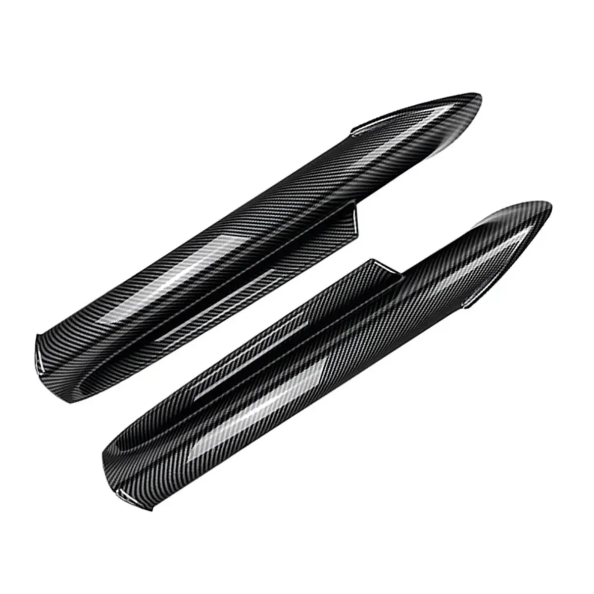 Pair Car Front Bumper Splitter Lip Canard Trim  For Bmw 3 Series E90 E91 M-Tech Sedan 4 Door 320i 330i 2005 2006 2007 2008 - view 5