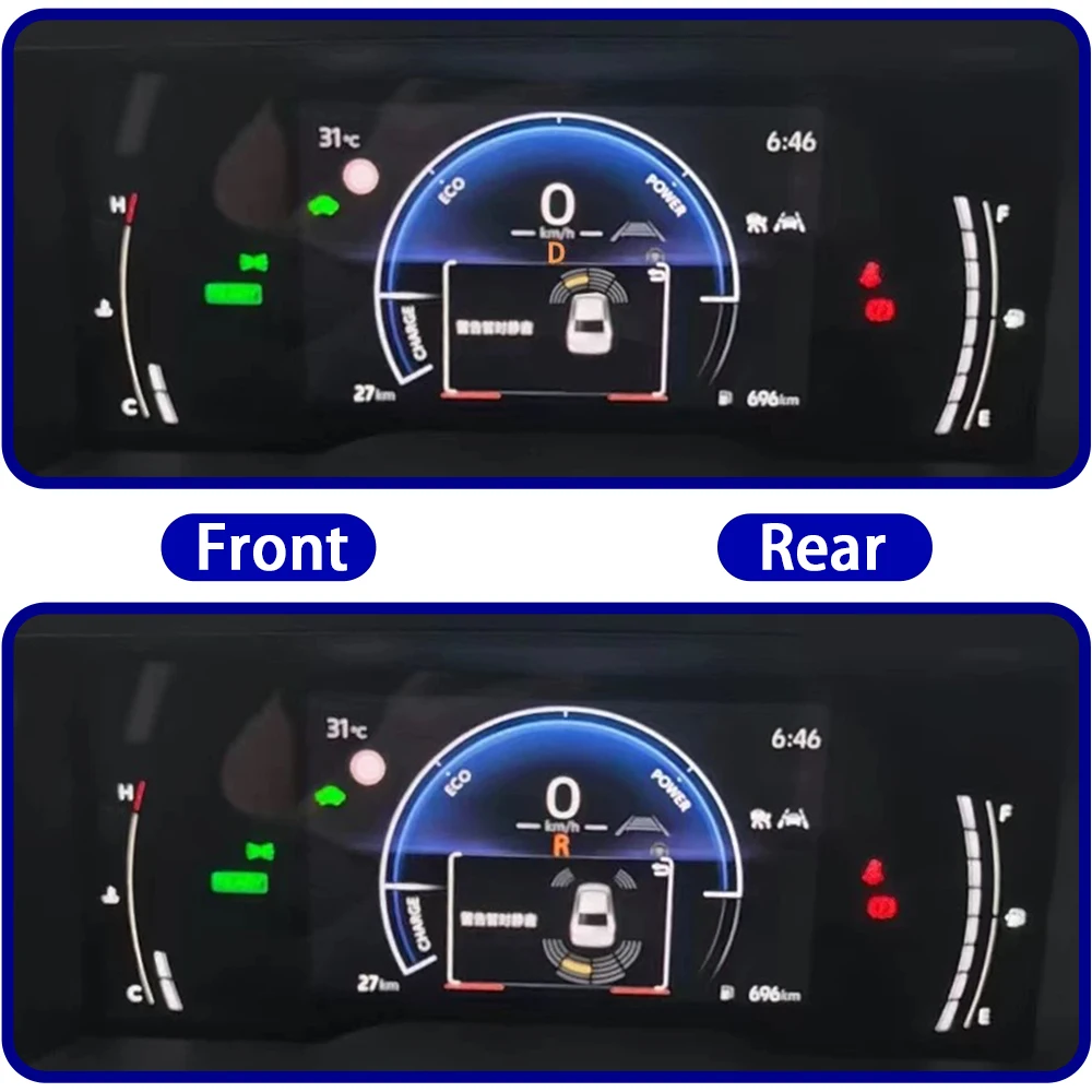 ZhuCamX OEM Car Parking Sensor Kit Buzzer Alarm Reverse Radar Detector System For Toyota Camry 9 Mk9 2024 2025