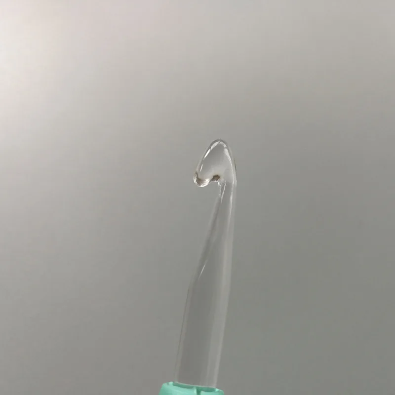 Plastic Handle Knitting Needles with LED, Crochet Hook, DIY Sewing Tools, 2.5 ~ 6.0mm, 8 Pcs