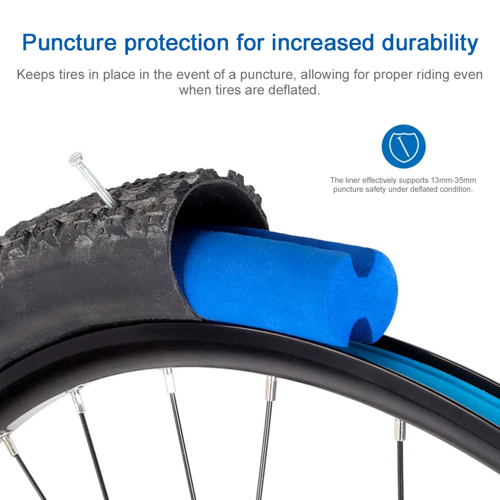 Bicycle Puncture Protection Insert Bicycle Tires To Prevent Injury Bike Tyre Pad Inner Tube Pad for Calibre 29in 700C