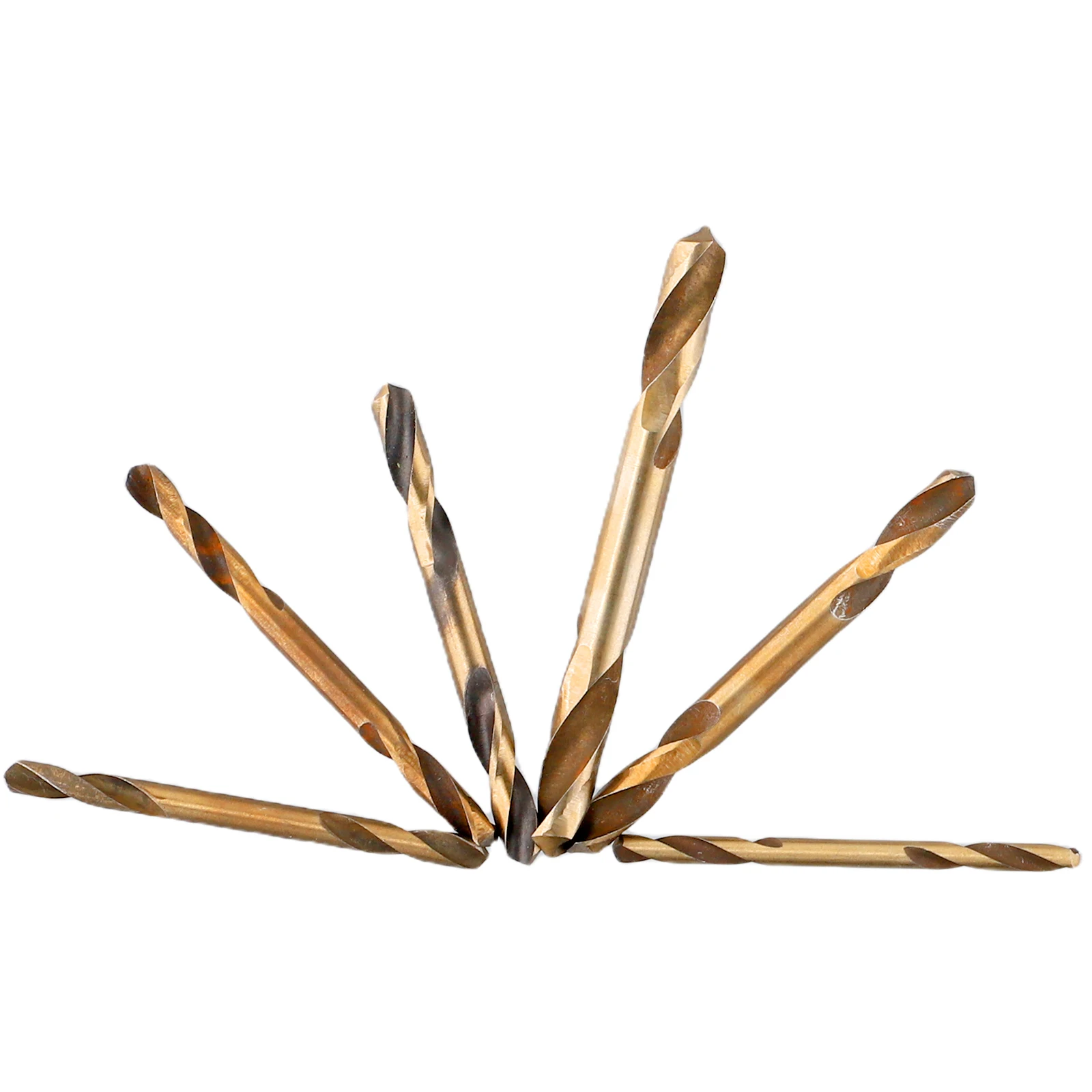 Punte da trapano a coclea Set di punte da trapano a coclea HSS multiuso per metallo Acciaio inossidabile e legno Acciaio ad alta velocità 6 pezzi