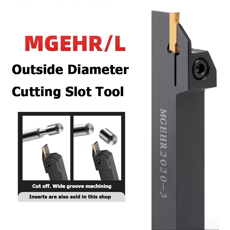 Q.Grt MGEHR1212 MGEHR1616 MGEHR2020-1.5 2 2.5 3 4 5 Grooving arborTool Holder Boring Bar cnc tool external turning tool