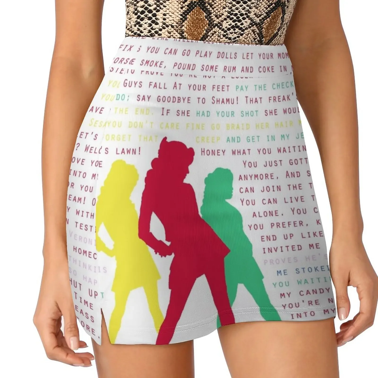 

Candy Store-Heathers: The Musical Mini Skirt japanese kawaii clothes Summer skirt skirt for women