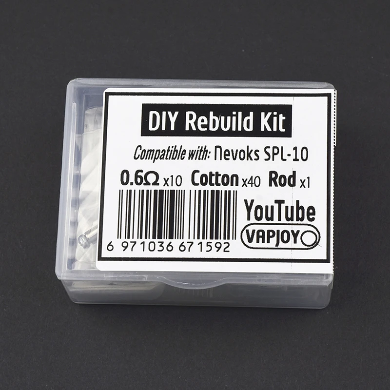 Nevoks SPL-10ใหม่เอี่ยม0.6Ohm ชุดประกอบใหม่1ชุดเครื่องมือเปลี่ยนลวดต้านทานขดลวดตาข่ายคุณภาพสูง
