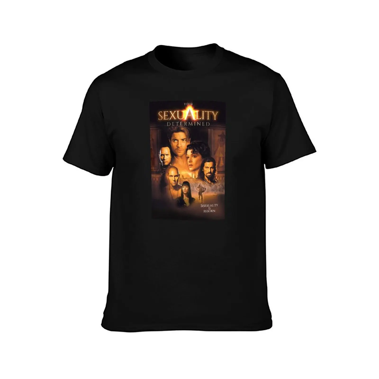 Orientation: Entire Cast of The Mummy T-Shirt Big Size Short Sleeve Casual Top T-Shirt