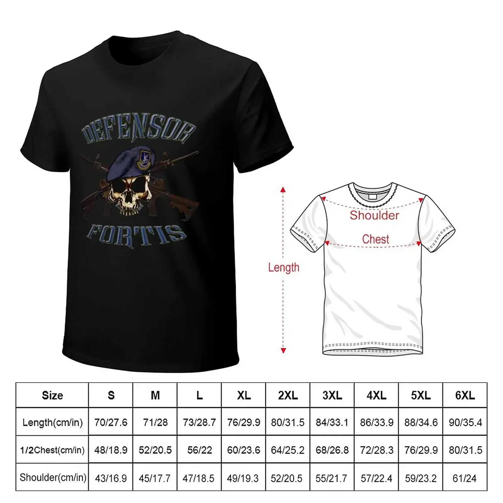 SF Defensor Fortis Xm4s T-Shirt anime clothes plain customs design your own  t shirt for men