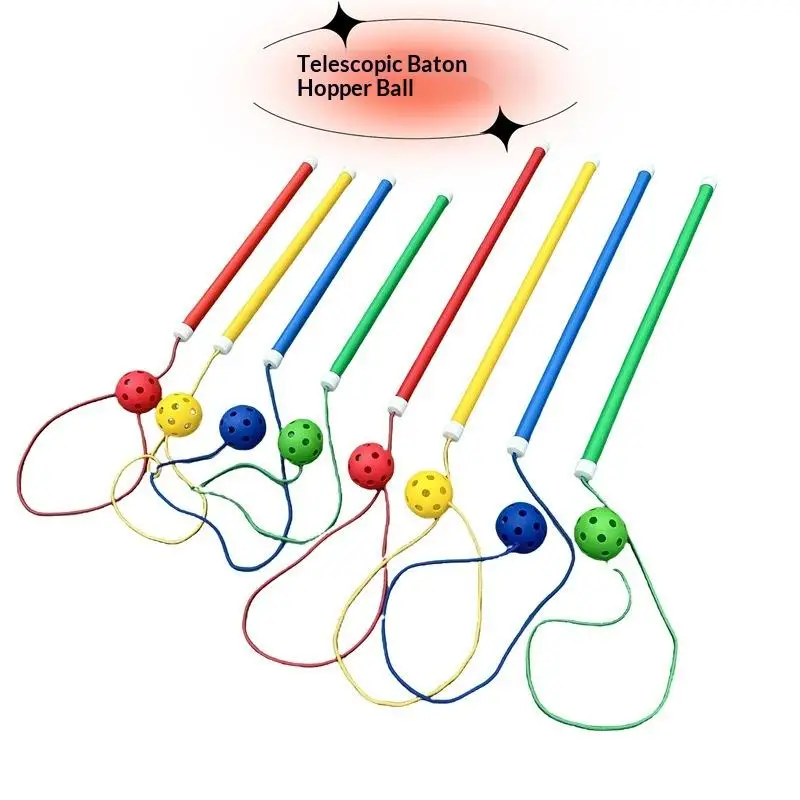 【BS】ของเล่นกีฬากลางแจ้ง ลูกบอลเด้งดึ๋ง ของเล่นแท่งกระโดด ลูกบอลฝึกพัฒนาการทางประสาทสัมผัส ของเล่นเด็กเล็ก ของเล่นเด็กอนุบาล อุปกรณ์เกมกีฬา