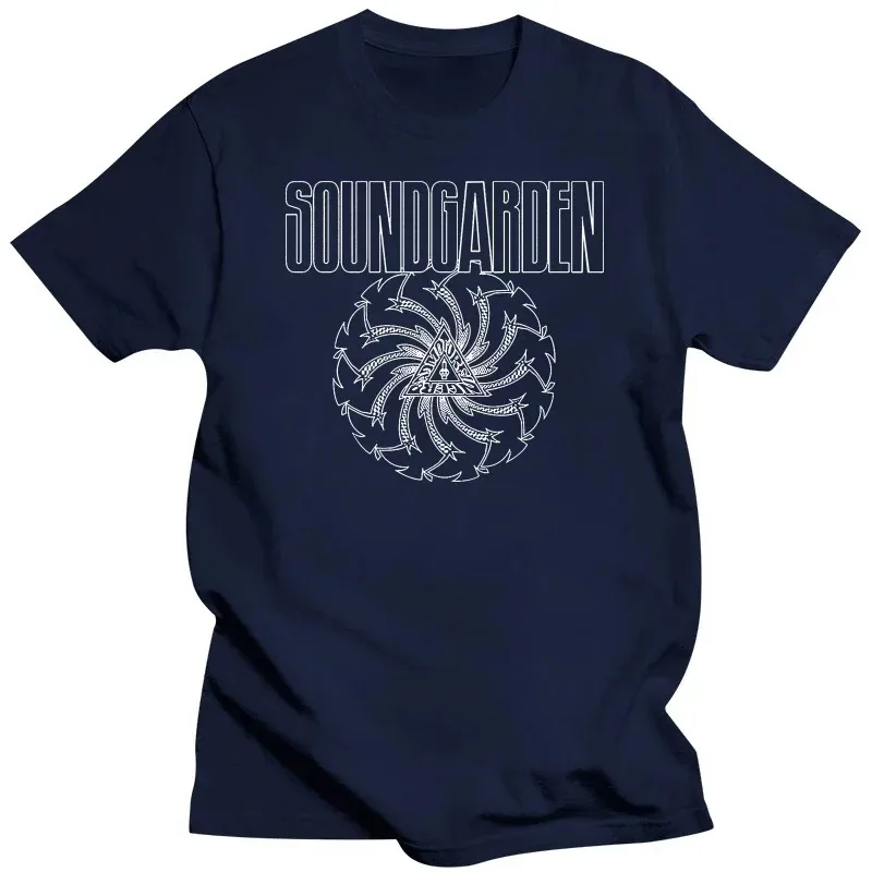2024 Soundgarden \'Black Blade Badmotorfinger\' T shirt - NEW audioslave chris cornell Short Sleeve T Shirts 100% Cotton Casual