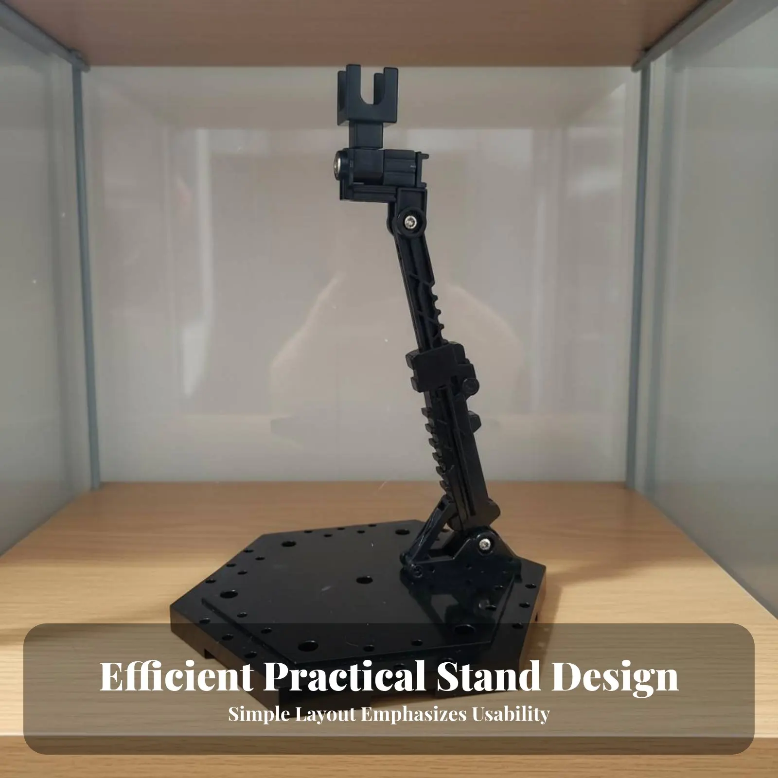 

1/144 Scale Display Stand Easy to Assemble Model Kit Display Base Hobby Action Base Interconnectable Bases Action Figure Stand