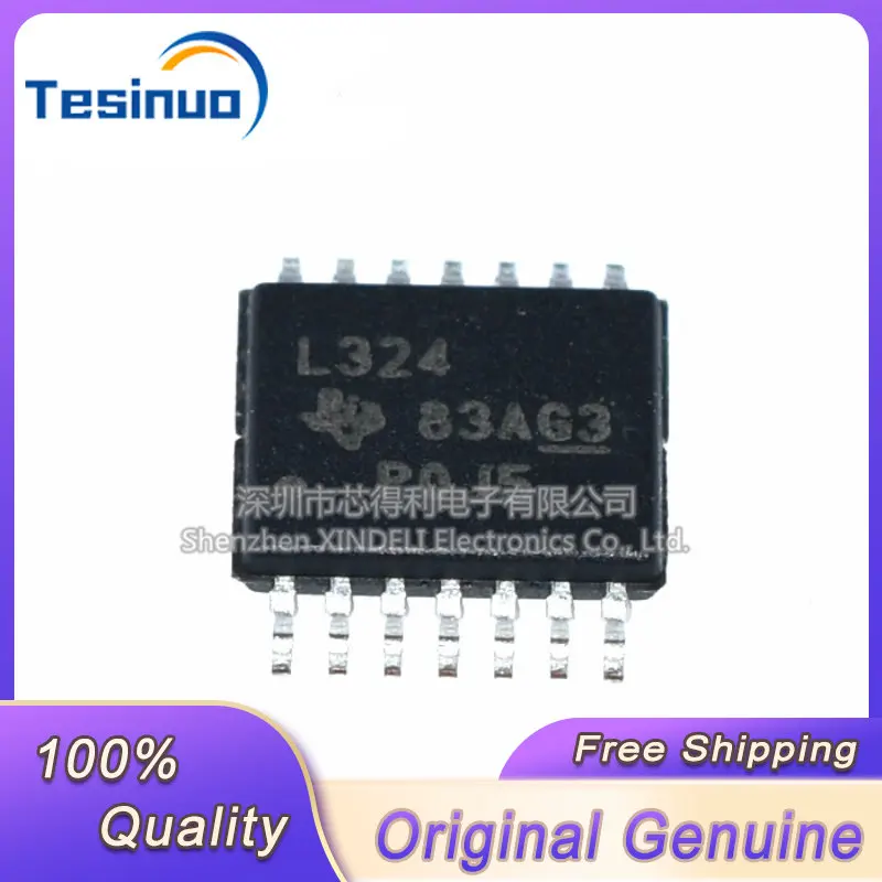 10/PCS New Original LM324PWR L324 TSOP-14 Quad-channel Operational Amplifier In Stock