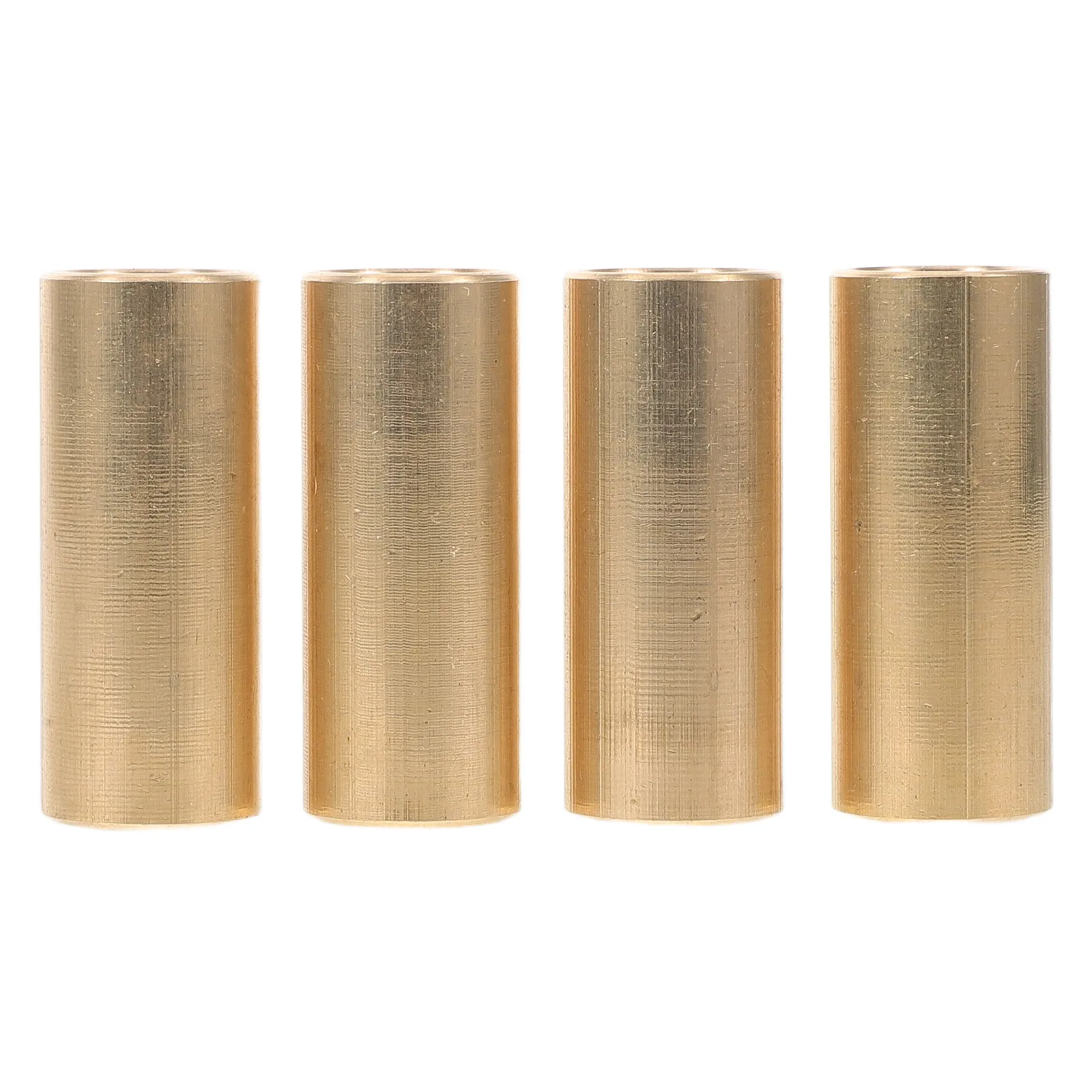

4pcs Trailer Steel Plate Bushing Double Eye Spring Replacement Brass Leaf Spring Bushing Kit for Axle Shackle Hanger Rugged