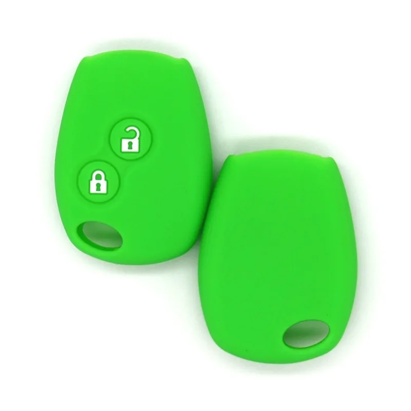 مناسبة لحافظة حماية مفتاح السيليكون المستقيمة ذات الزرين من رينو #3