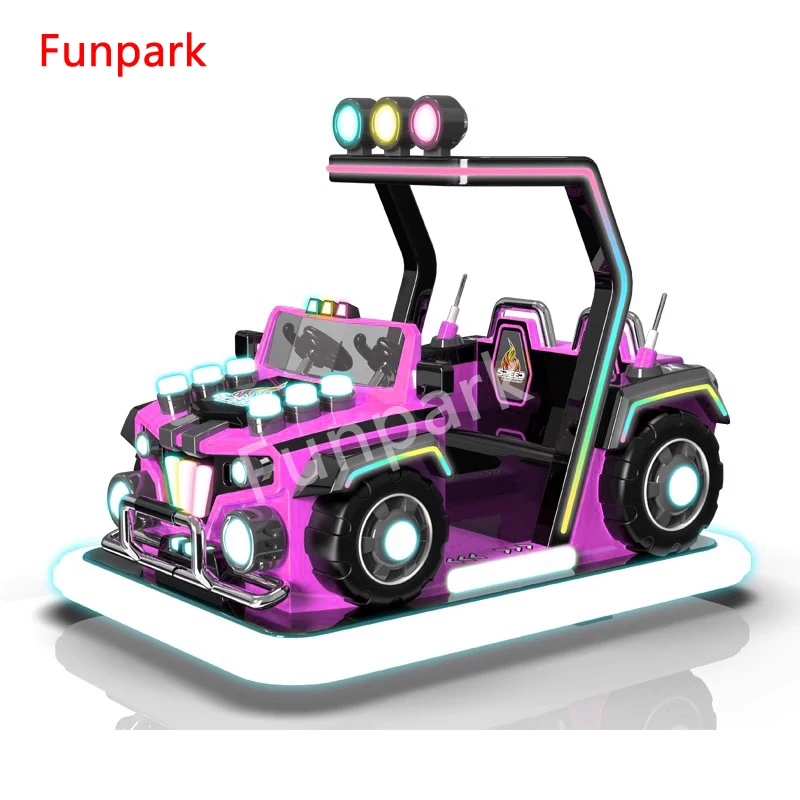 Wholesale Amusement Park Products Bumper Car Elektrik Polis Bumper Car Electric For Kids Amusement