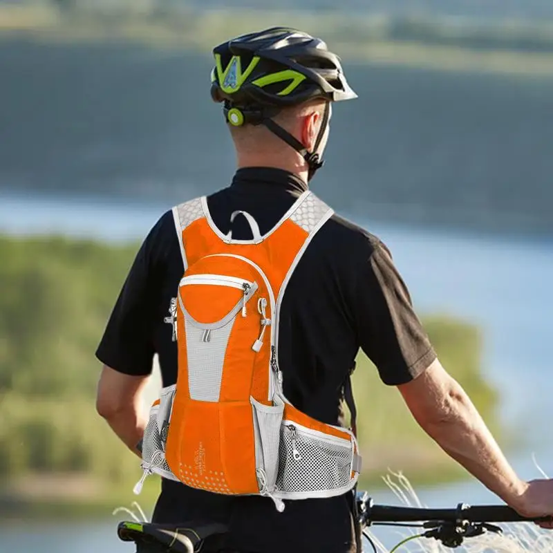 Mochila ligera de 12L para bicicleta, resistente a derrames, senderismo, Camping, esquí, correr, hombres, mujeres y adolescentes