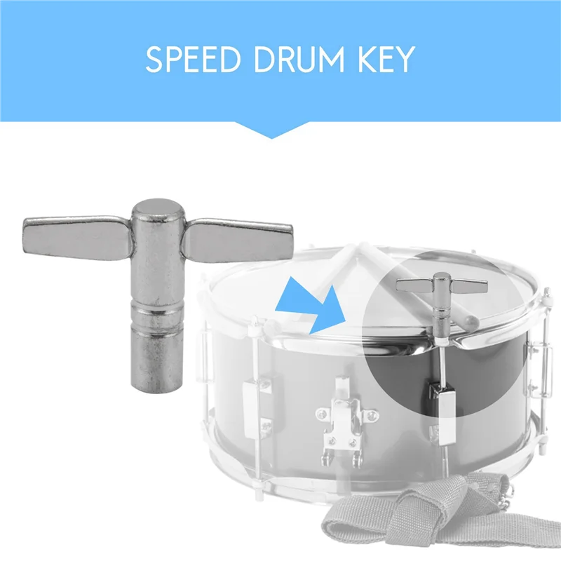 

RTENTE-Drum Keys 12 Pack Drum Tuning Key With Continuous Motion Speed Key Percussion Instruments Parts For Drummers