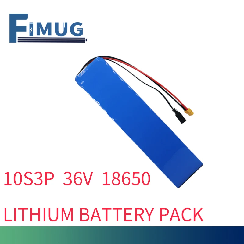 

36V Scooters 18650 10S3P 36V 5.4Ah-10.5Ah Lithium battery pack With 20A BMS For scooters bicycles, motorcycle 36V equipment, etc
