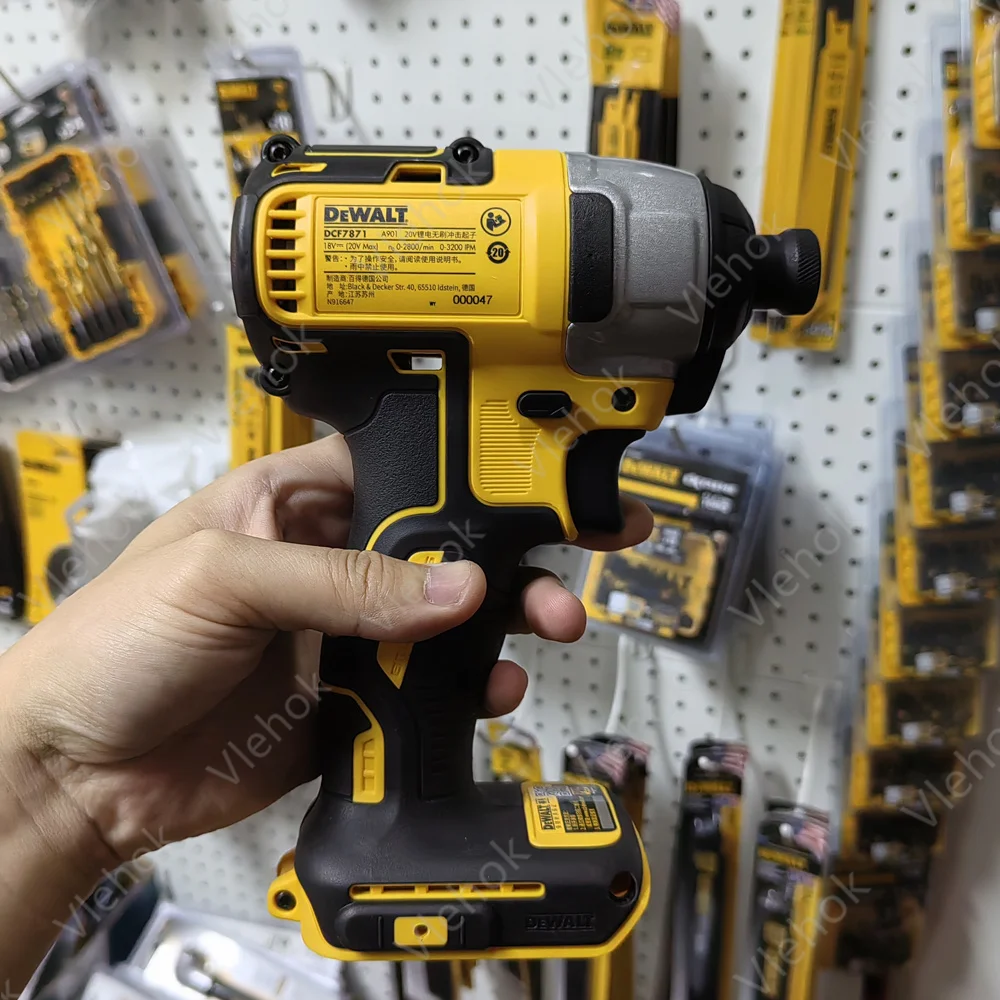 DEWALT 18V DCF7871 Cordless Brushless Compact Impact Driver Lithium Battery Power Tool 20V MAX