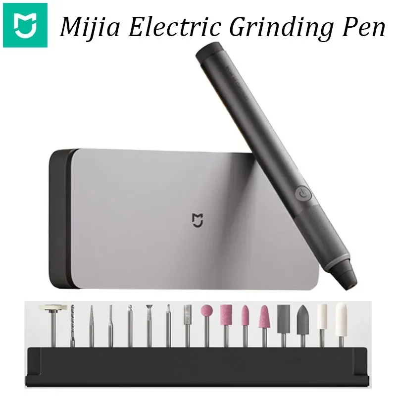 

Mijia Electric Grinding Pen Set Mini Drill Grinding Machine Variable Speed Rotary Engraver Angle Grinder Home Hand Tool Carving