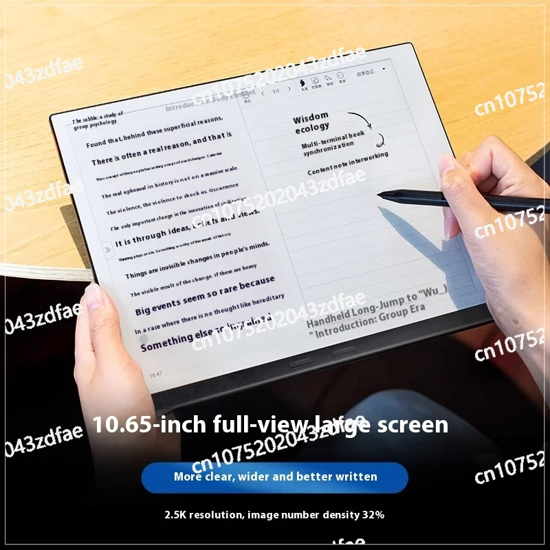 Ireader Smart X3 Pro Office E-Book Reader 10.65 Inch Quick Brush Ink Screen Handwriting E-Book Reader Ink Screen E-Paper Custom