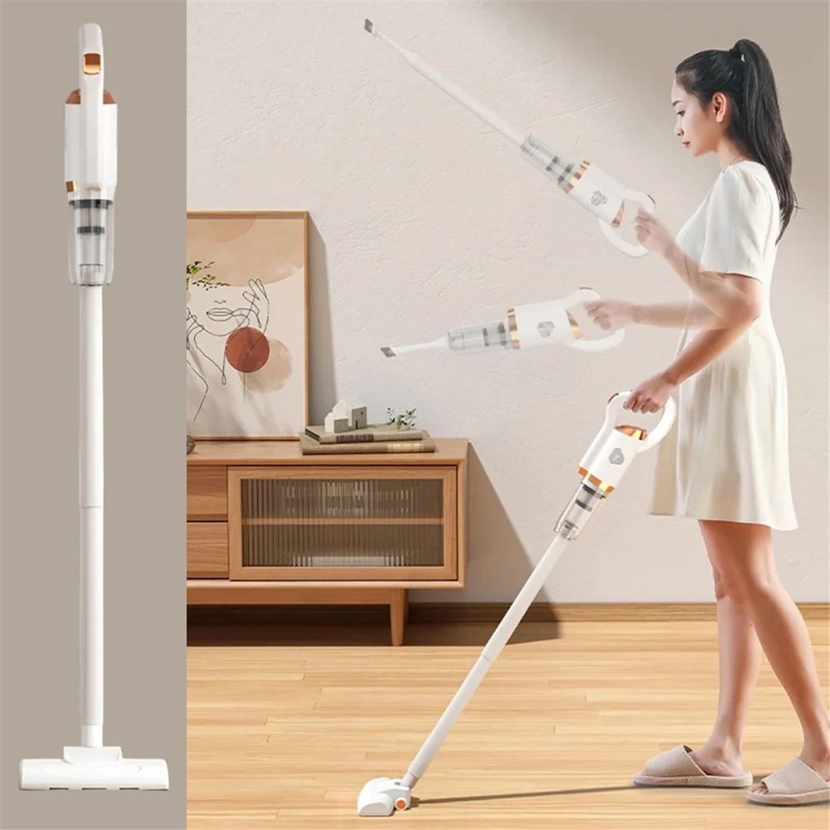 

Handheld Wireless Vacuum Cleaner Electric Sweeper 8500Pa 120W Powerful Cordless Home Car Remove Dust Cleaner