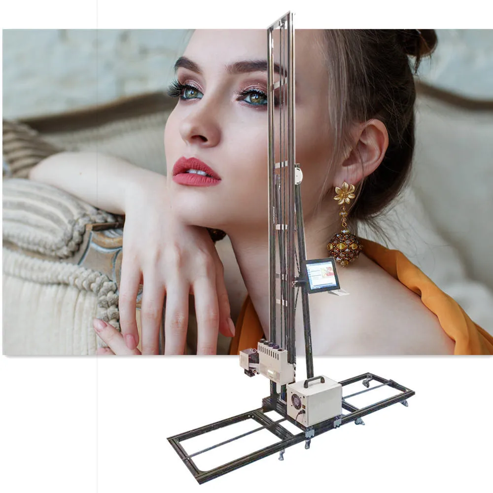 3D Inkjet Wall Printing Machine Intelligent Picture Wall Printer Machine 3D Mural Printing Machine