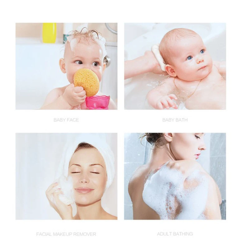 12PCS/Set Cosmetic Puff Compressed Cleaning Sponge Facial Clean Washing Pad Remove Makeup Skin Care Tools